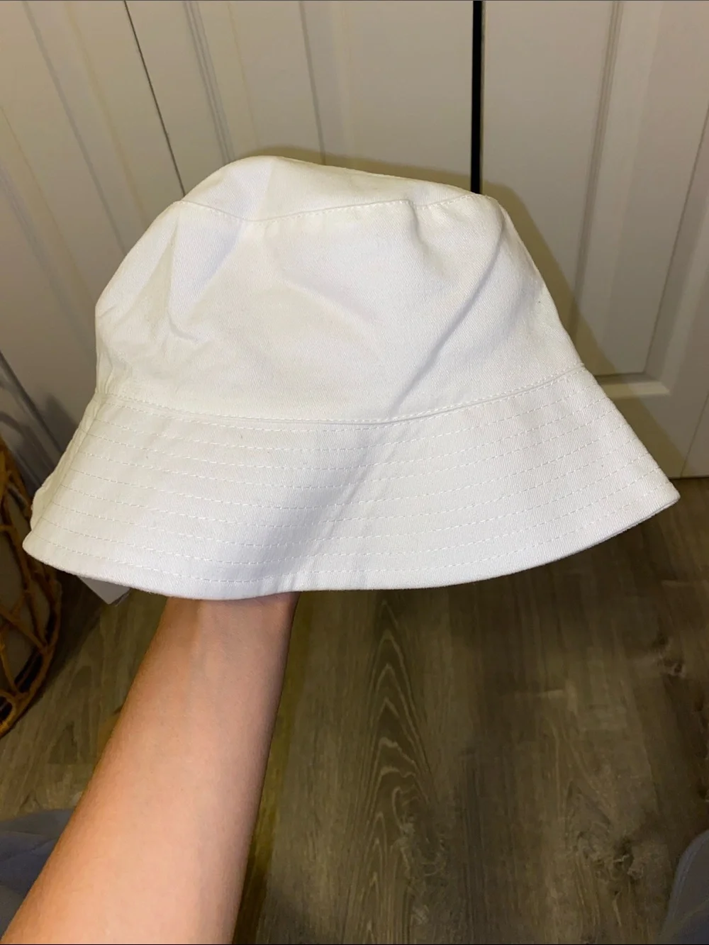 Primark White Bucket Hat